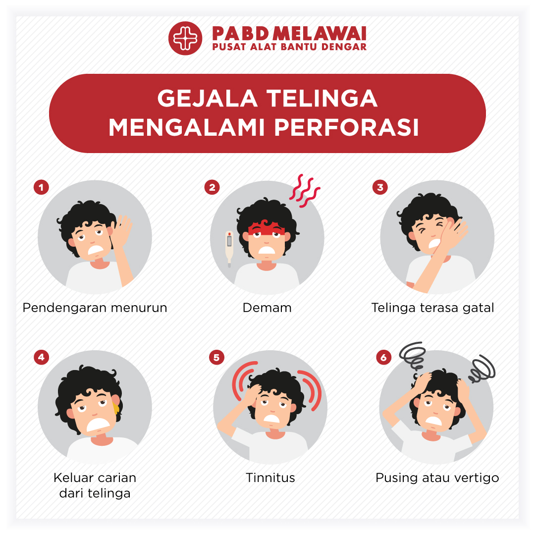 Gejala Perporasi Gendang Telinga