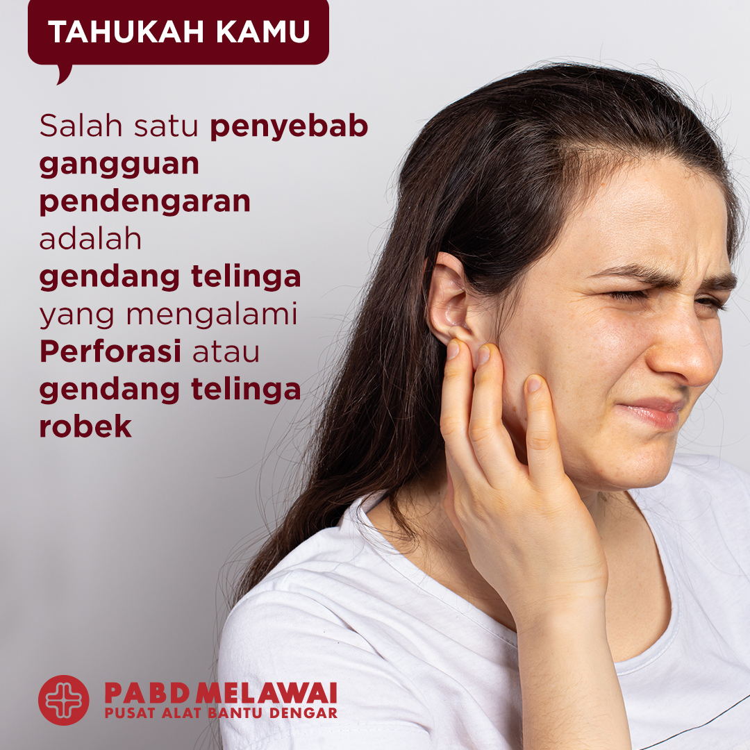 Salah satu penyebab gangguan pendengaran