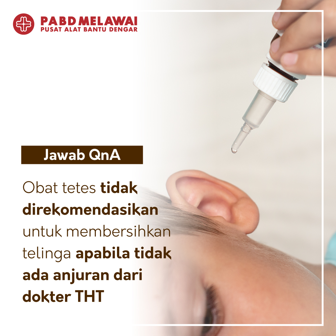 Jawaban QnA Obat Tetes Telinga