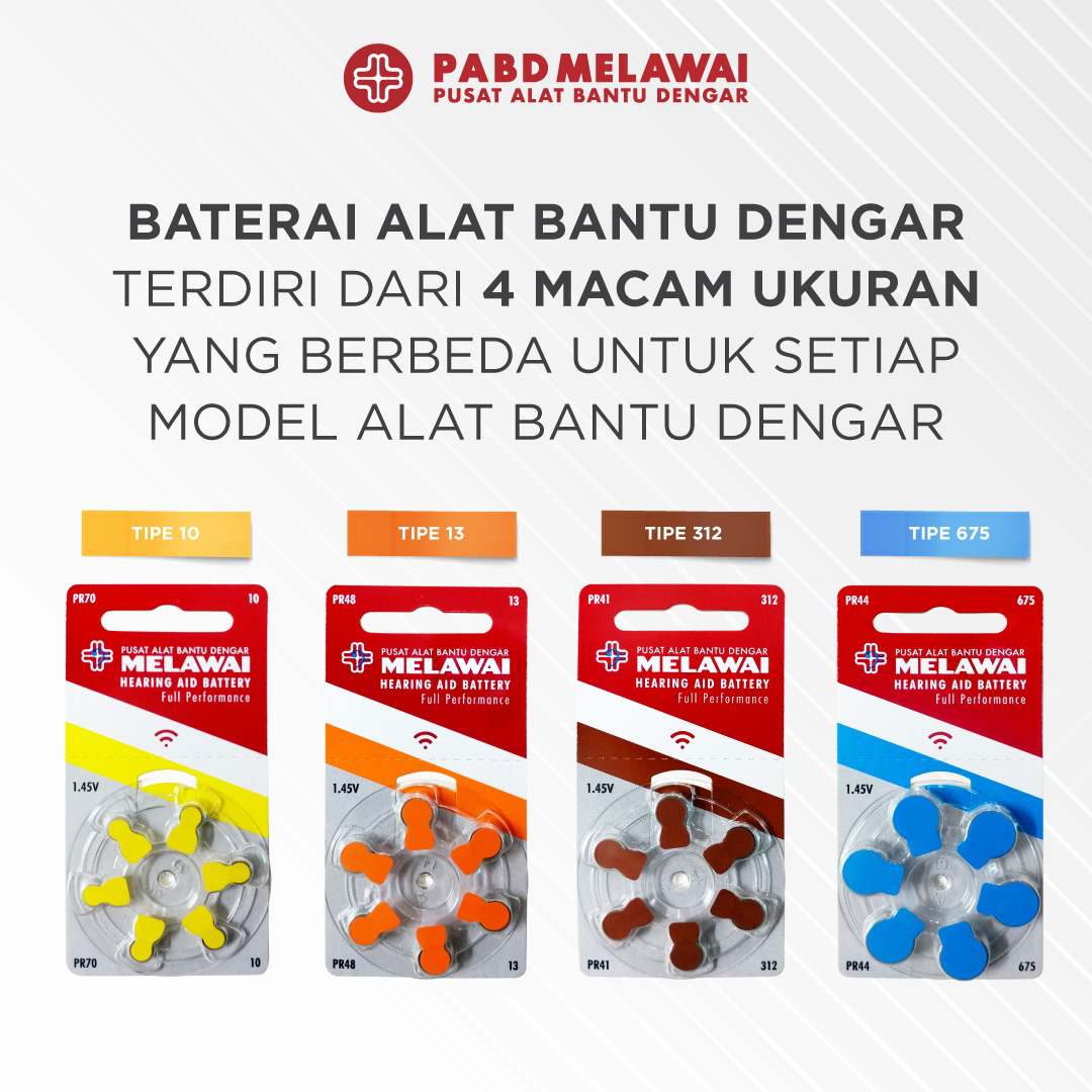 Baterai Alat Bantu Dengar