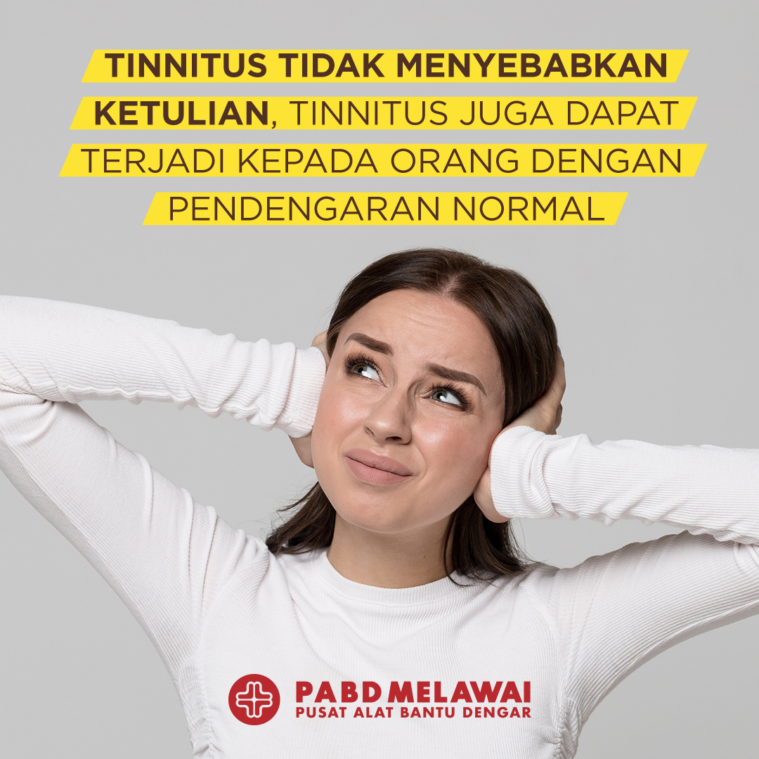 Tinitus tidak menyebabkan ketulian