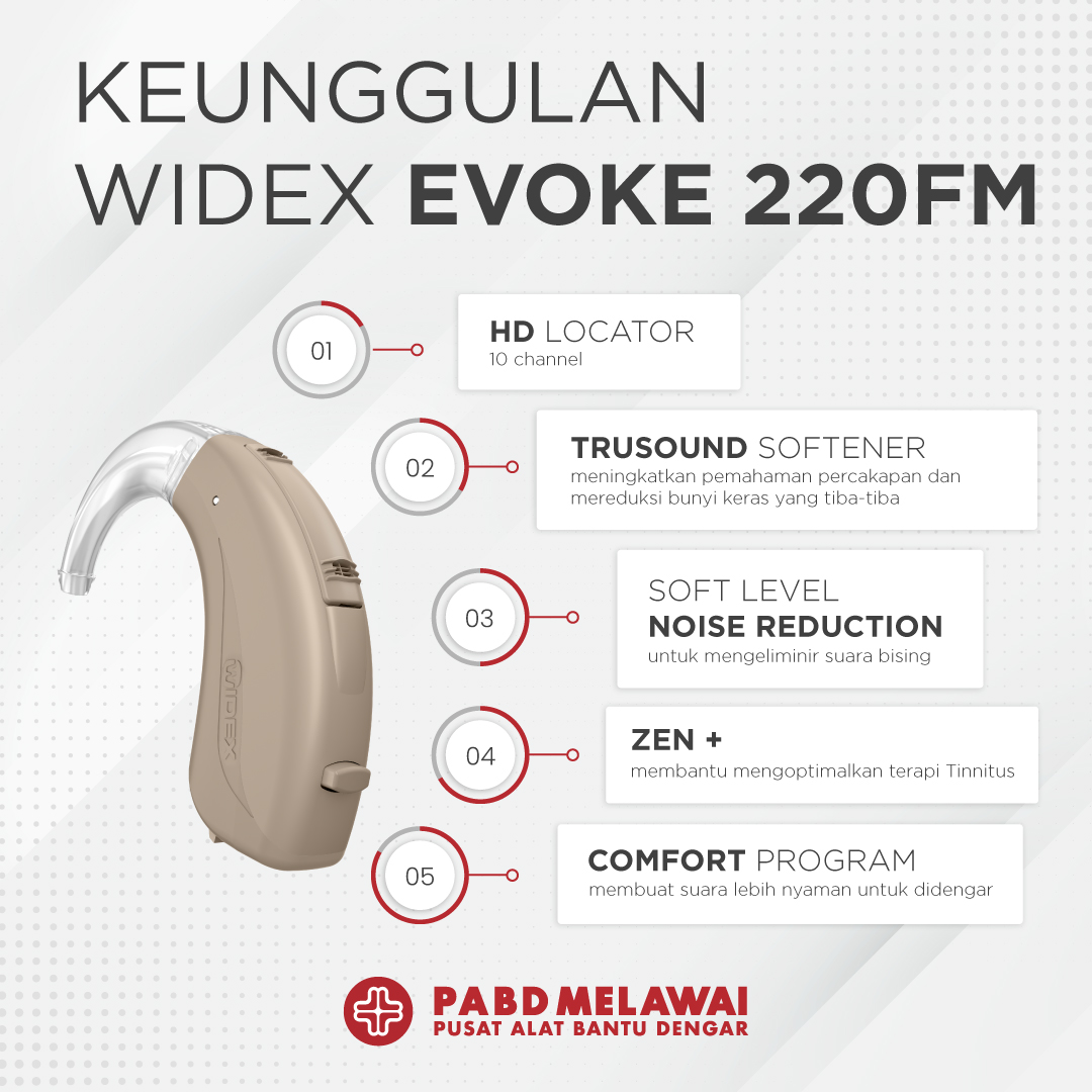 Alat  Bantu Dengar Widex Evoke 220